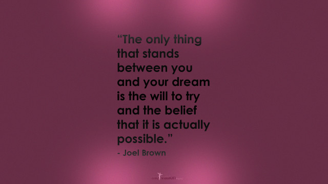 Quote pink background black white free wallpaper for desktop - medium preview image