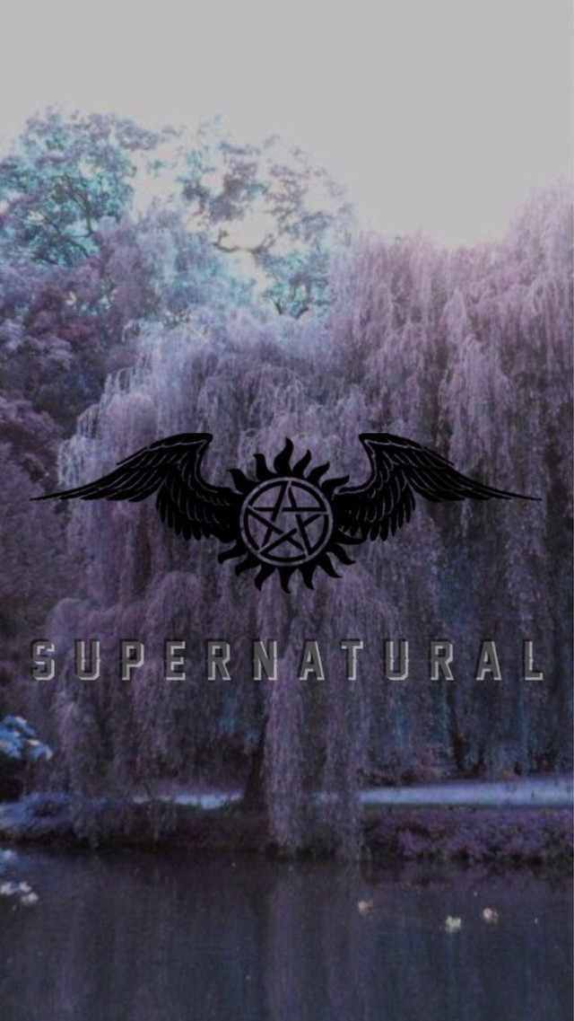 Supernatural tree pentagram gothic album free wallpaper for mobile - medium preview image