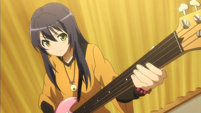 Girl long black hair holding free wallpaper for desktop - medium preview image