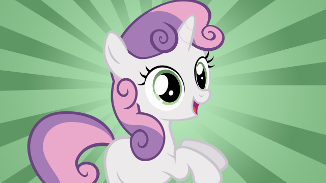 Pink pony purple mane green free wallpaper for desktop - medium preview image