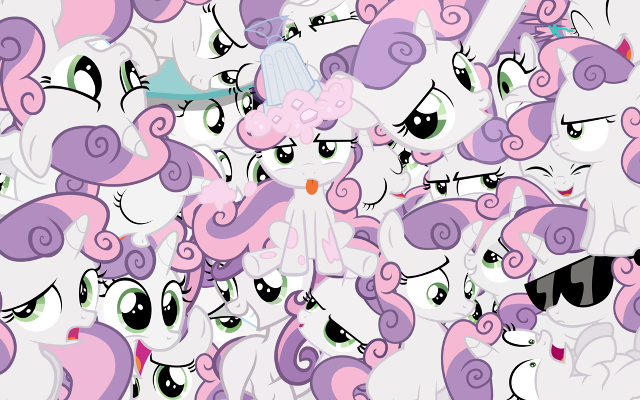 Pinkie ponies multicolored hair smile free wallpaper for desktop - medium preview image