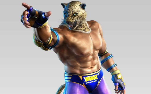 Leopard masked man purple underwear free wallpaper for desktop - medium preview image