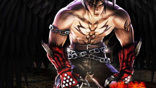 Man chains wings chest arms free wallpaper for desktop - medium preview image
