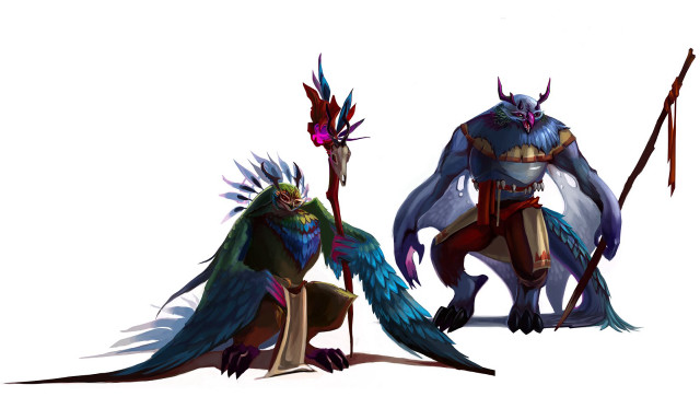 Cartoon characters colored hair body free wallpaper for desktop - medium preview image