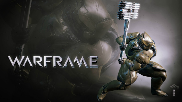Warframe character metal object holding free wallpaper for desktop - medium preview image
