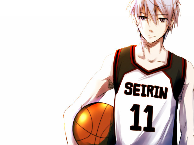 Man white hair basketball holding free wallpaper for desktop - medium preview image