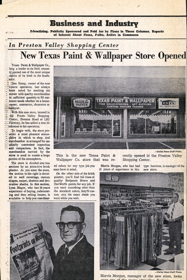 Man holding newspaper storefront texas free wallpaper for mobile - medium preview image