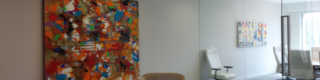 Office painting chair desk wall free wallpaper for desktop - medium preview image