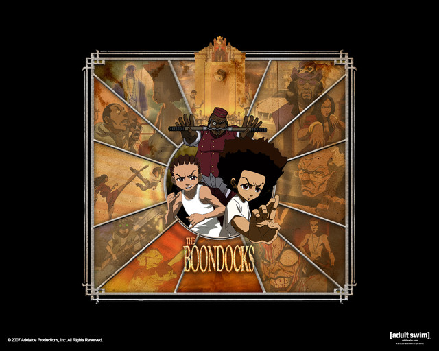 Cartoon character people building boondock free wallpaper for desktop - medium preview image