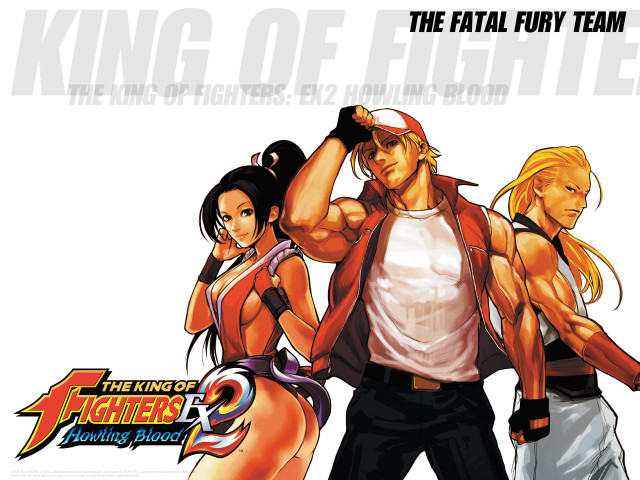 King of fighters2 female fighters free wallpaper for desktop - medium preview image