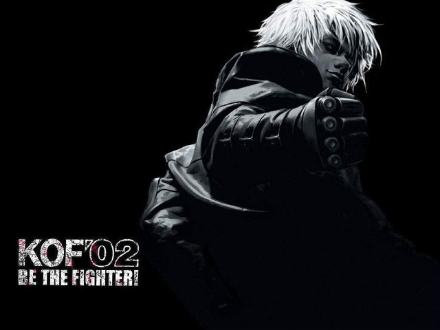 Man gun black background kof02 free wallpaper for desktop - medium preview image