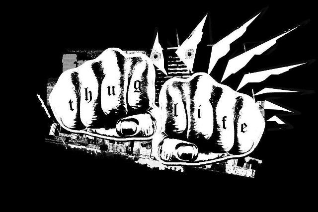 Hands knife fork city drawing free wallpaper for desktop - medium preview image