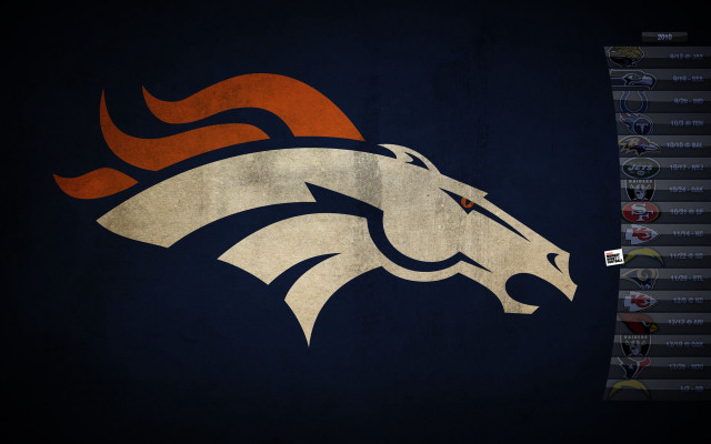 Denver football team wall horse free wallpaper for desktop - medium preview image