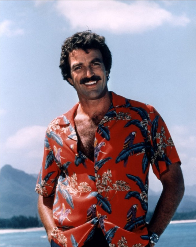 Man red shirt boat water free wallpaper for mobile - medium preview image