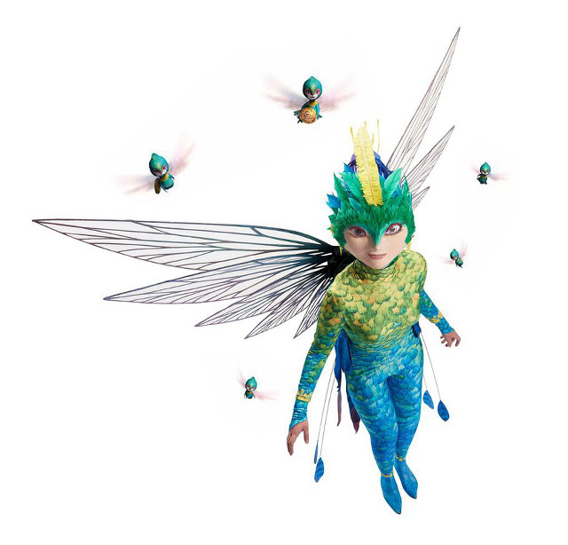 Cartoon character green hair blue #2 free wallpaper for tablet - medium preview image