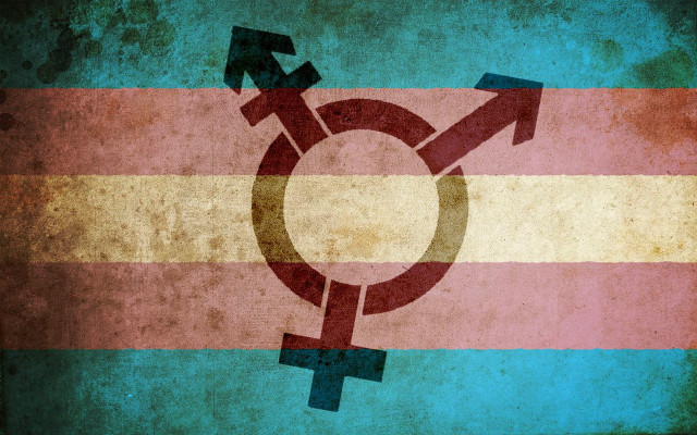 Male female symbol wall grungy free wallpaper for desktop - medium preview image