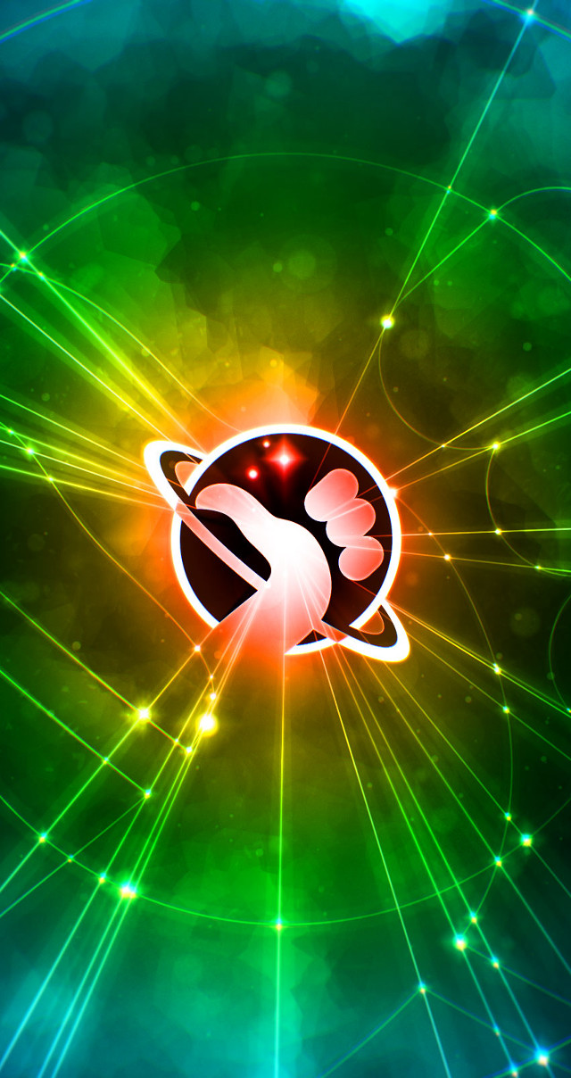 Colorful background black white object free wallpaper for mobile - medium preview image