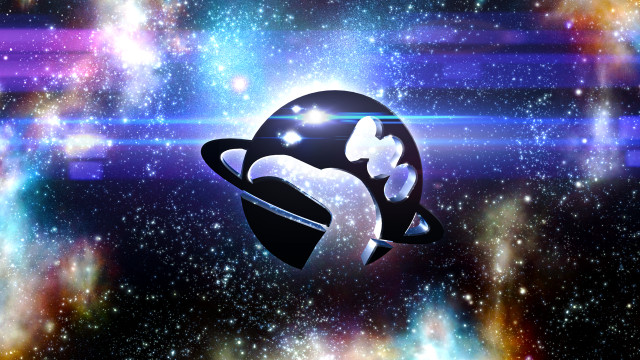 Space shuttle stars background foreground free wallpaper for desktop - medium preview image