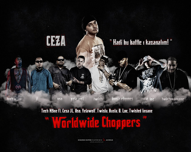 World wide chopperers men black free wallpaper for desktop - medium preview image
