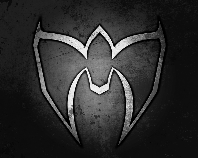 Black white band logo large free wallpaper for desktop - medium preview image