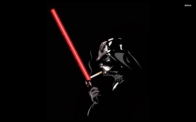 Darth vader red lightsaber black #6 free wallpaper for desktop - medium preview image