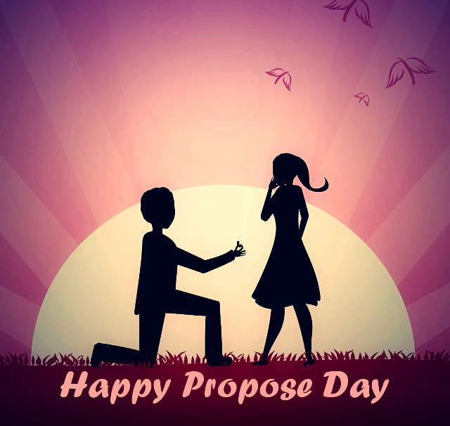 Man kneeling woman flower sunset free wallpaper for tablet - medium preview image