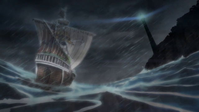 Ship ocean waves light shining free wallpaper for desktop - medium preview image