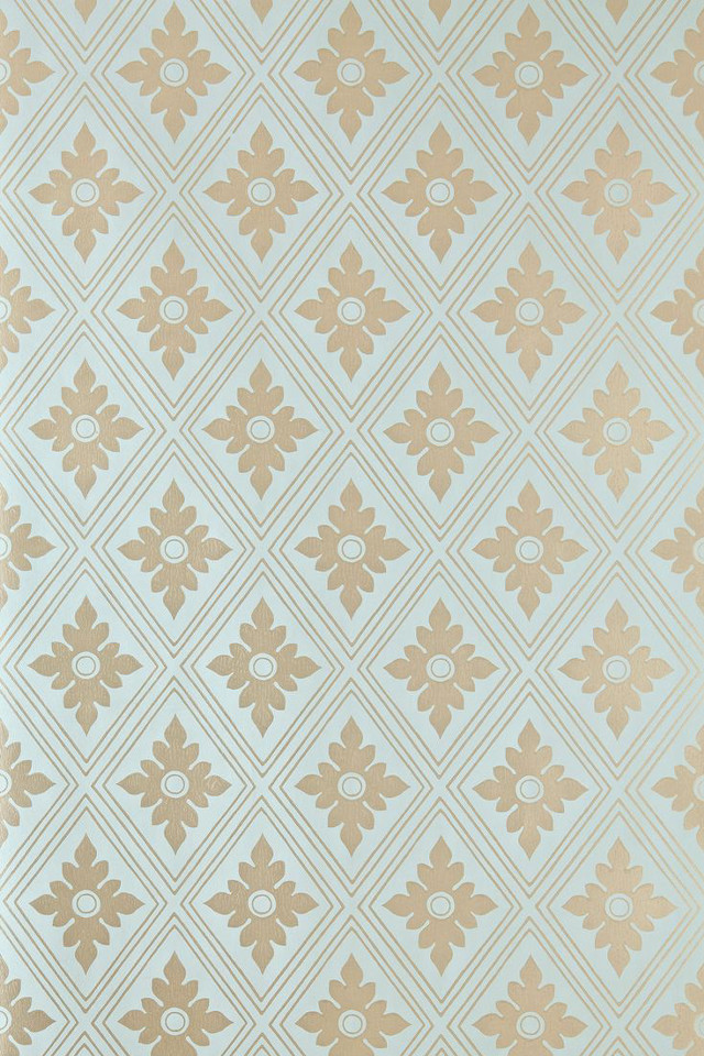 Squares flowers wall pattern design free wallpaper for mobile - medium preview image