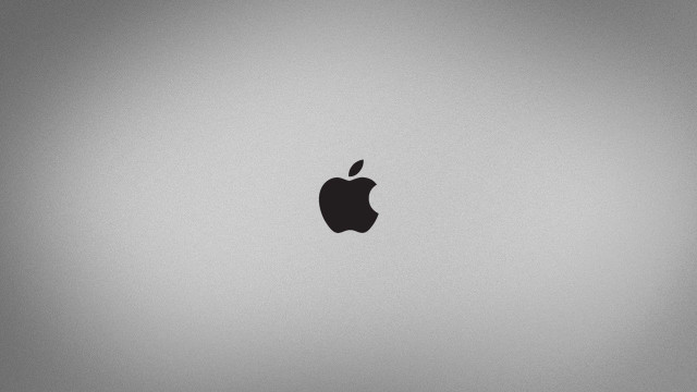 Apple logo laptop screen gray #3 free wallpaper for desktop - medium preview image