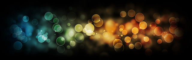 Blurry black background lights dim #3 free wallpaper for desktop - medium preview image