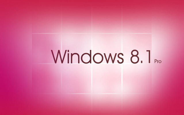 Pink background windows 8 #1 free wallpaper for desktop - medium preview image