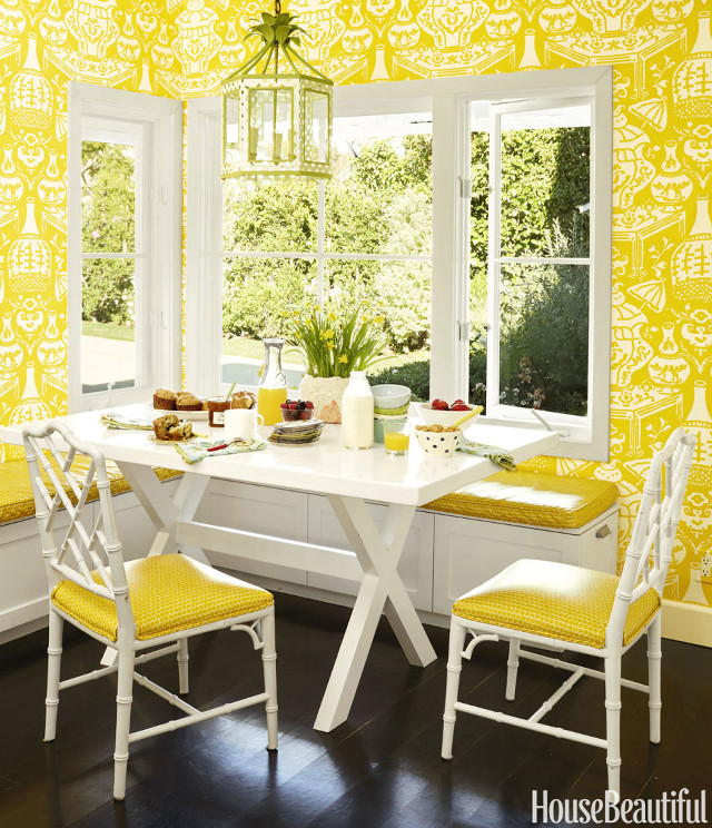 Dining yellow white wallpaper yellow free wallpaper for tablet - medium preview image