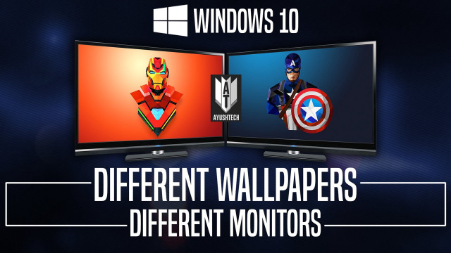 Computer monitor different wallpapers captain free wallpaper for desktop - medium preview image