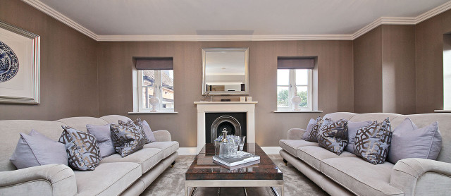 Living room fireplace couches mirror free wallpaper for desktop - medium preview image