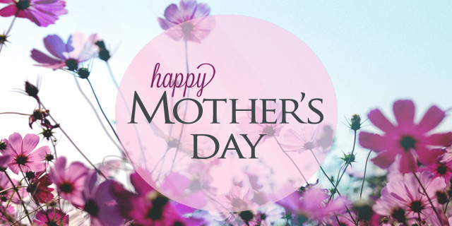 Happy mothers day pink circle free wallpaper for desktop - medium preview image
