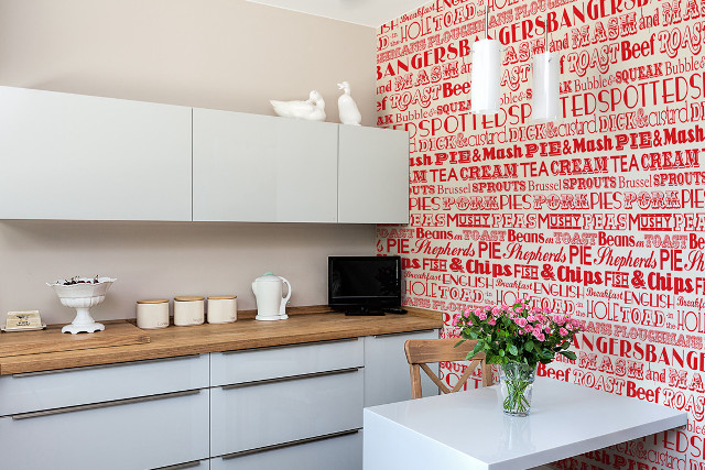 Kitchen wall words vases flowers free wallpaper for desktop - medium preview image