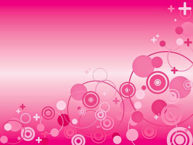 Pink background circles crosses pattern #2 free wallpaper for desktop - medium preview image
