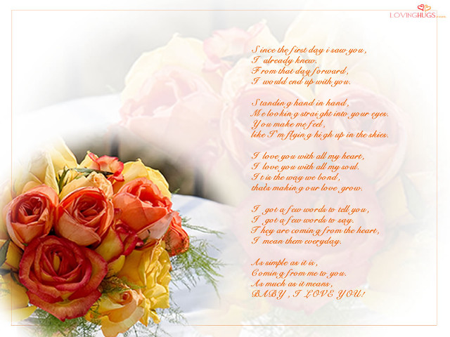 Bouquet roses poem background image free wallpaper for desktop - medium preview image