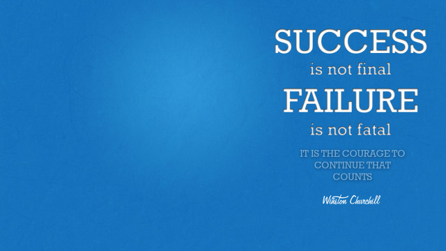 Blue background william campbell quote free wallpaper for desktop - medium preview image