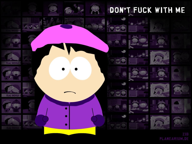 Cartoon character purple hat purple free wallpaper for desktop - medium preview image