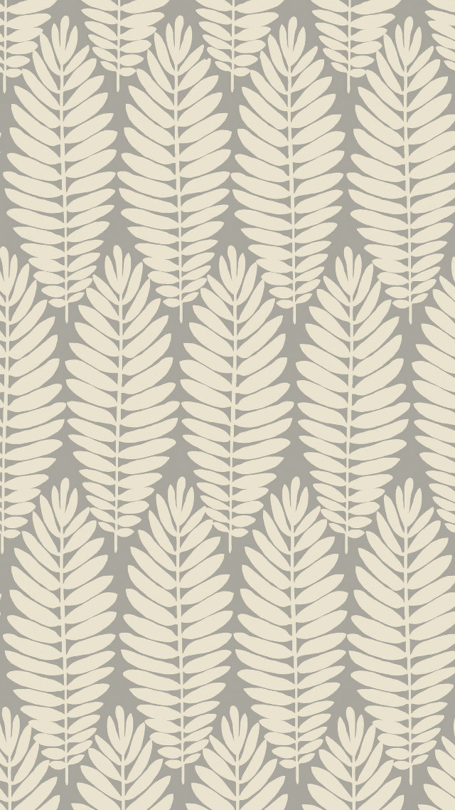 Gray white leaf pattern wallpaper free wallpaper for mobile - medium preview image