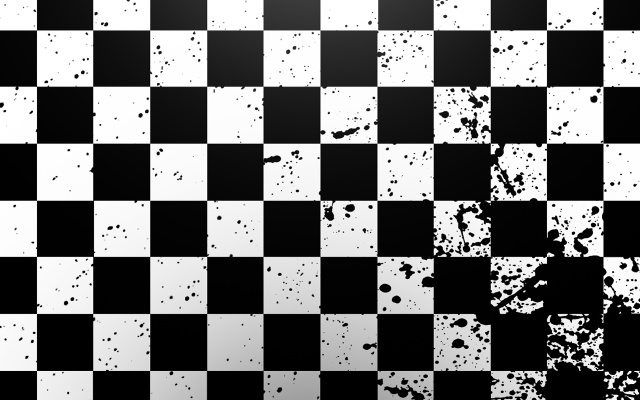 Black white checkered grunge background free wallpaper for desktop - medium preview image
