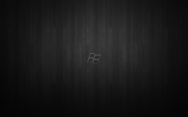 Dark wall white logo black free wallpaper for desktop - medium preview image