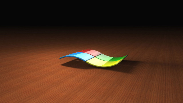 Colorful object wooden surface dark free wallpaper for desktop - medium preview image
