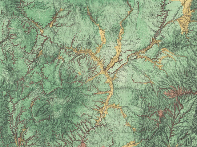 Us mountains rivers map forest free wallpaper for desktop - medium preview image