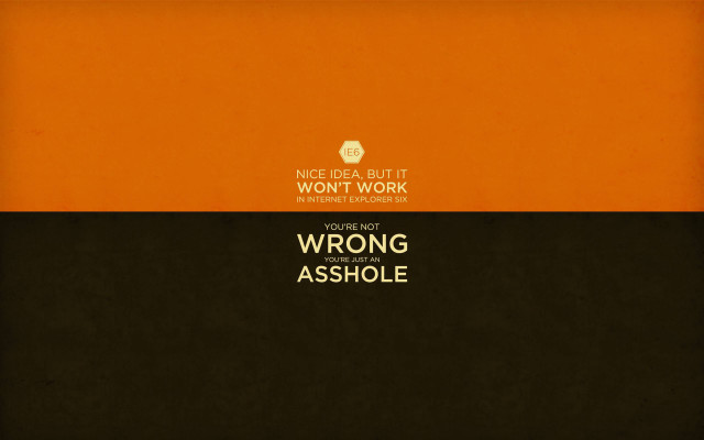 Wrong assholes are not wrong free wallpaper for desktop - medium preview image