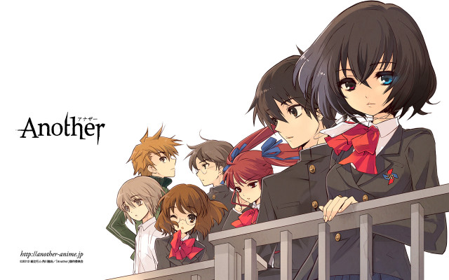 Anime characters balcony group another free wallpaper for desktop - medium preview image