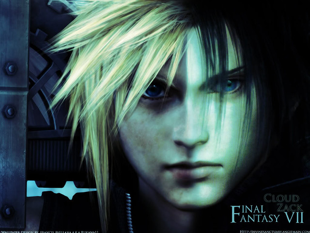 Final fantasy vil blonde blueeyes free wallpaper for desktop - medium preview image