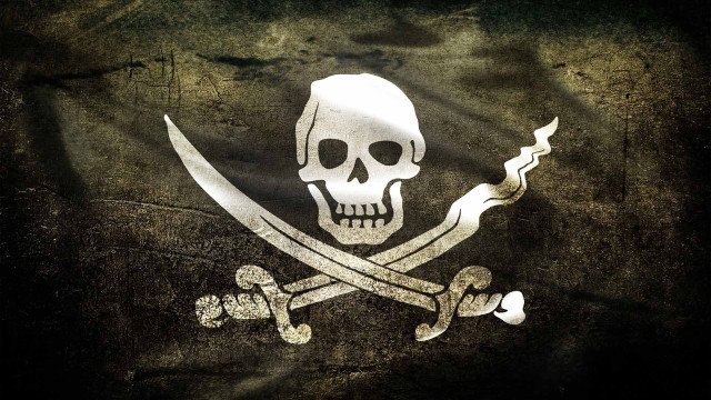 Pirate flag skull crossbones symbol free wallpaper for desktop - medium preview image