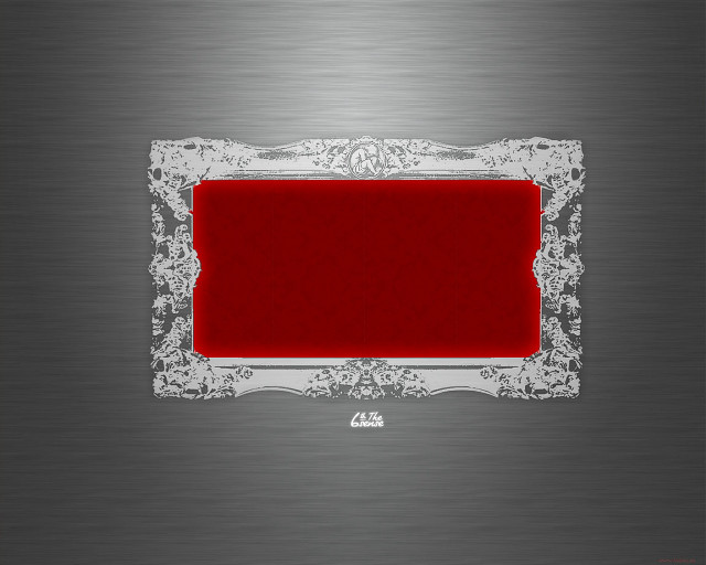 Red velvet seat silver frame #2 free wallpaper for desktop - medium preview image